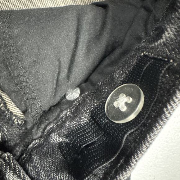 Wonder Nation Skate Fit Jeans Boys 8 Faded Black Denim Adjustable Waist Distress - Picture 4 of 12